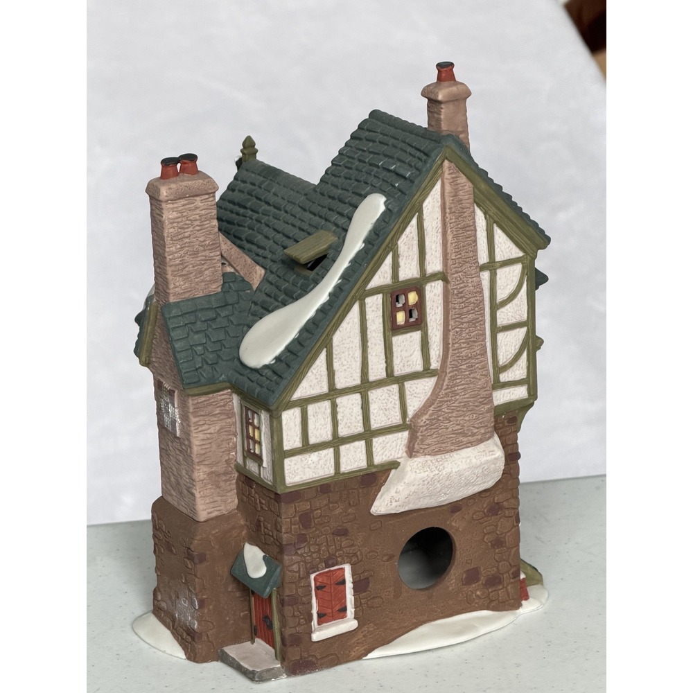 Dept 56 Dickens' Village The Pied Bull Inn #58332 Retired 9.25" x 6.5" - Picture 8 of 11
